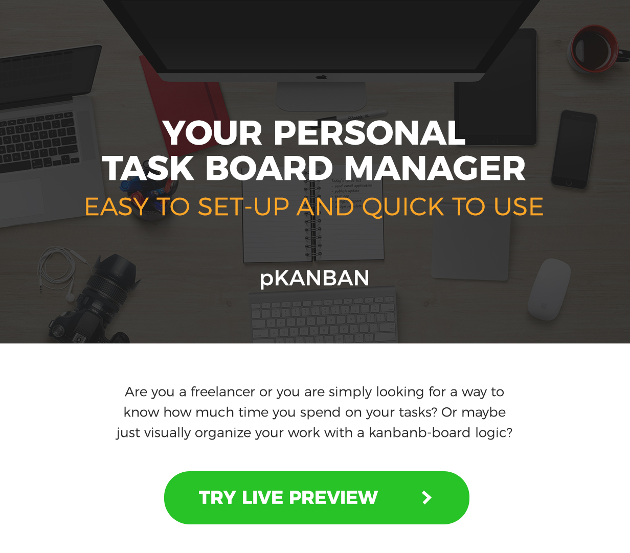 pKANBAN - Personal Task Board - 1